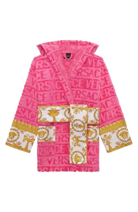 short versace robe|Versace robe cost.